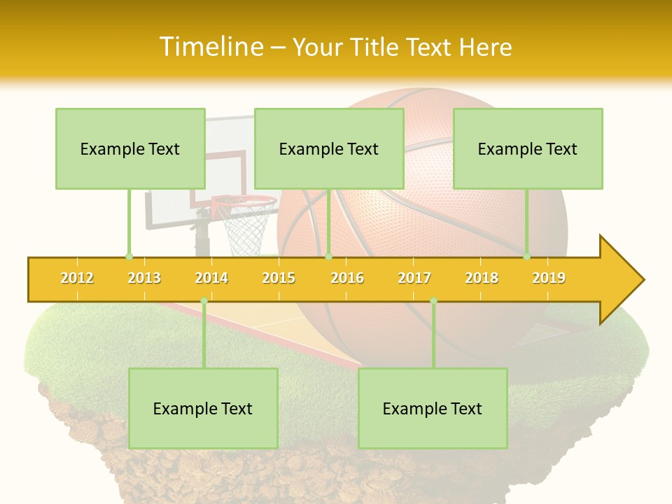 Nba Fun Green PowerPoint Template