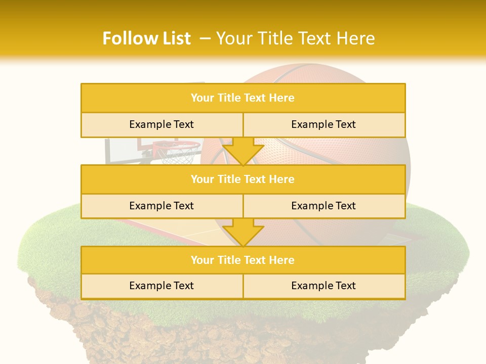 Nba Fun Green PowerPoint Template