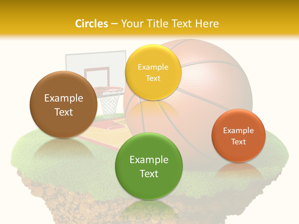 Nba Fun Green PowerPoint Template