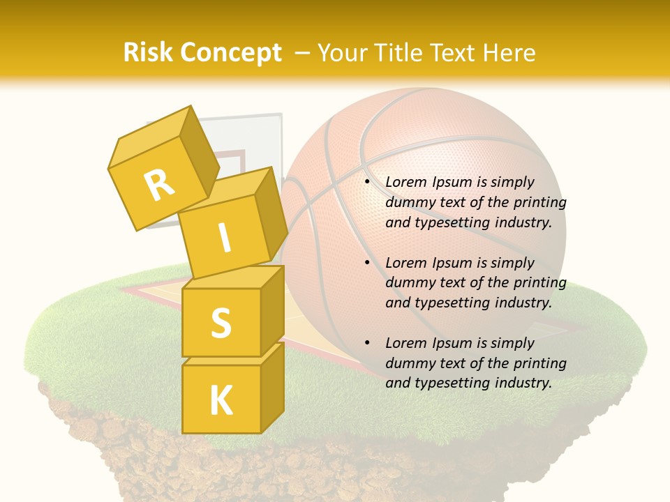 Nba Fun Green PowerPoint Template