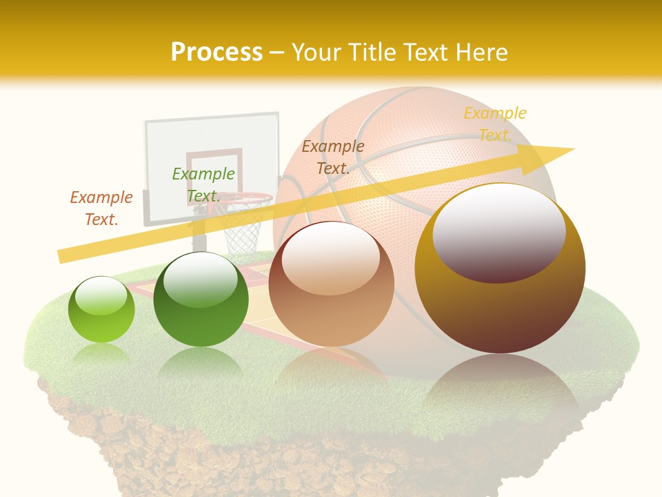 Nba Fun Green PowerPoint Template