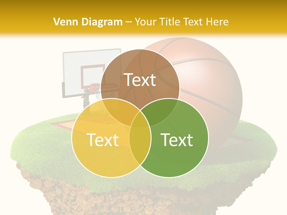 Nba Fun Green PowerPoint Template