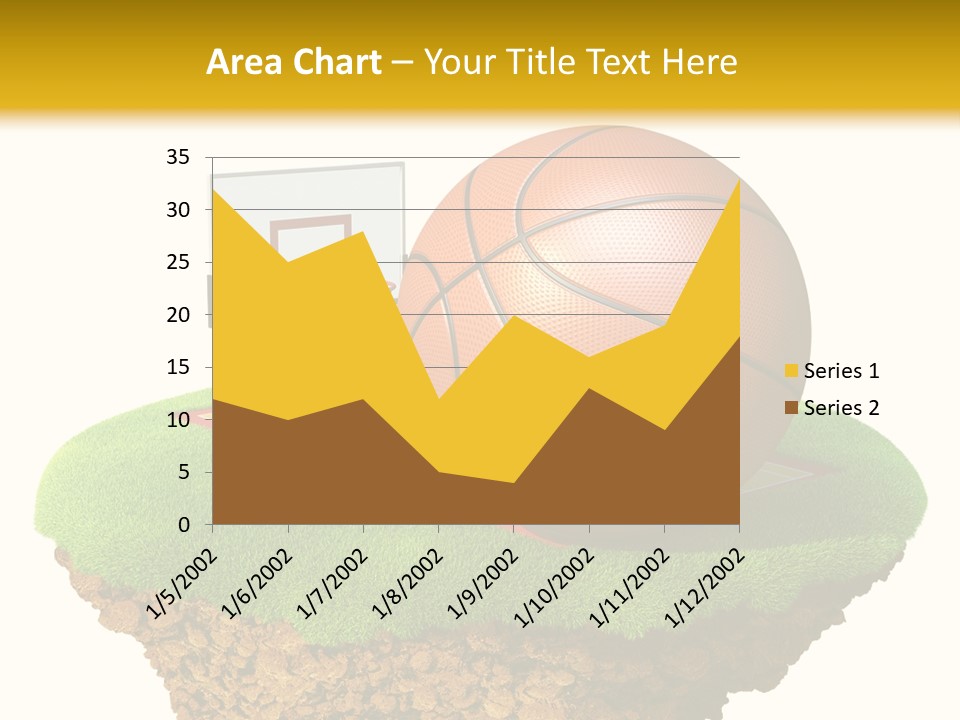 Nba Fun Green PowerPoint Template