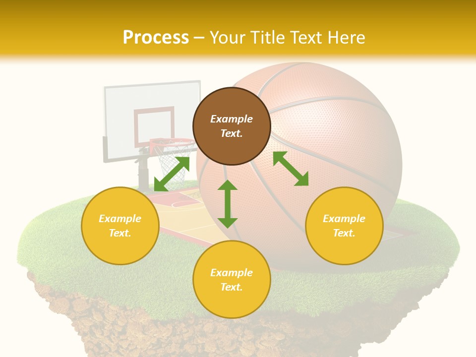 Nba Fun Green PowerPoint Template