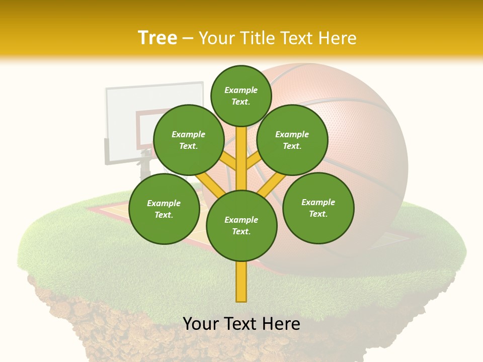 Nba Fun Green PowerPoint Template