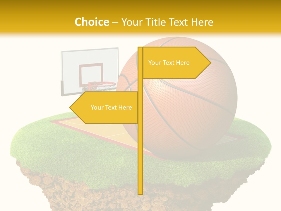 Nba Fun Green PowerPoint Template