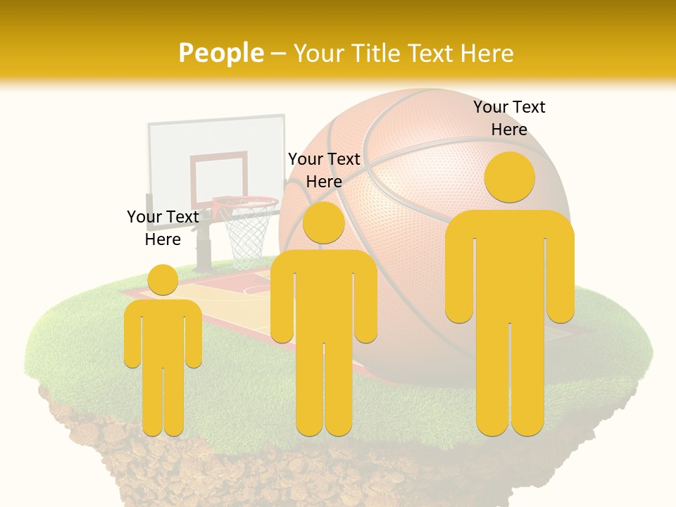 Nba Fun Green PowerPoint Template