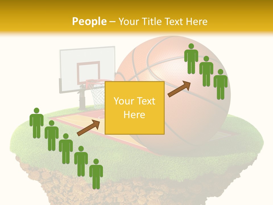 Nba Fun Green PowerPoint Template