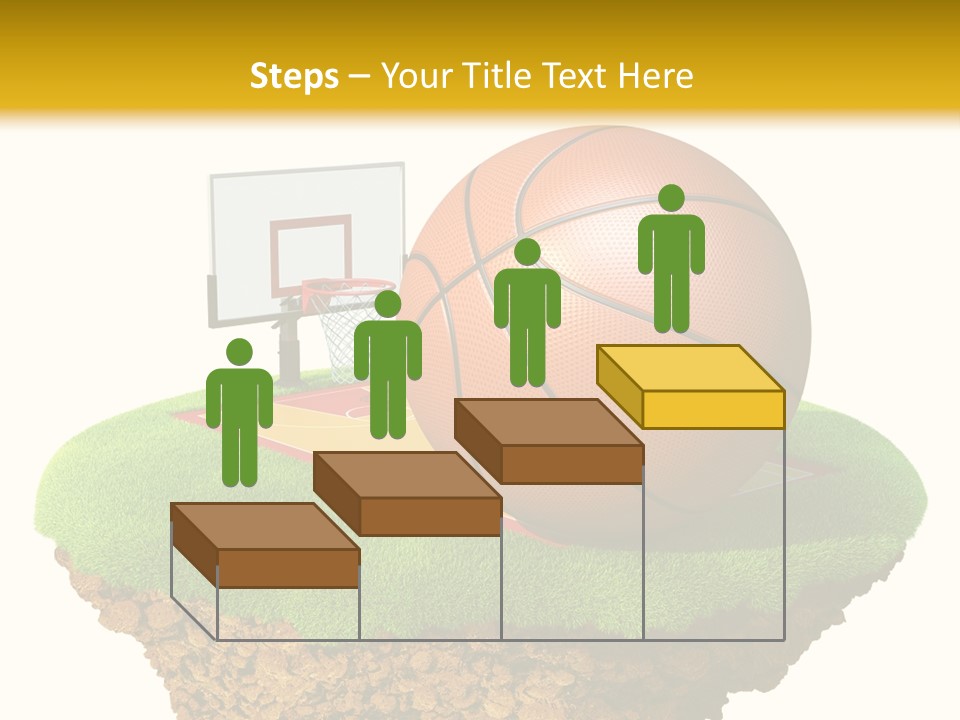 Nba Fun Green PowerPoint Template