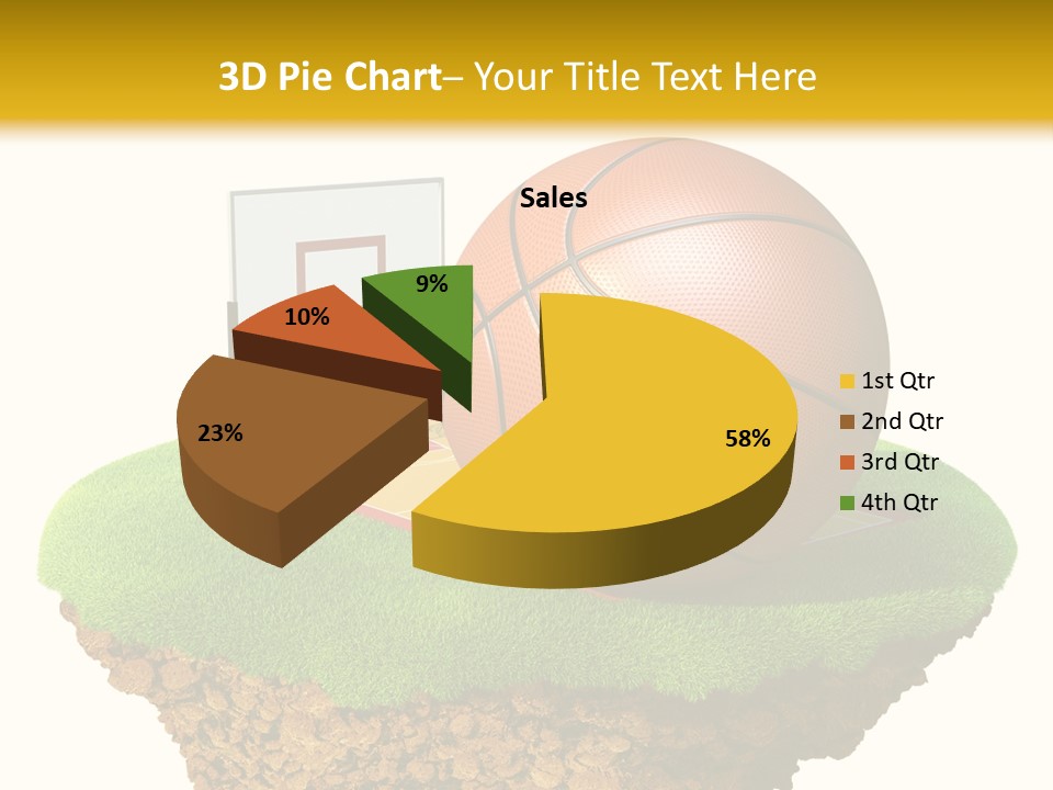 Nba Fun Green PowerPoint Template