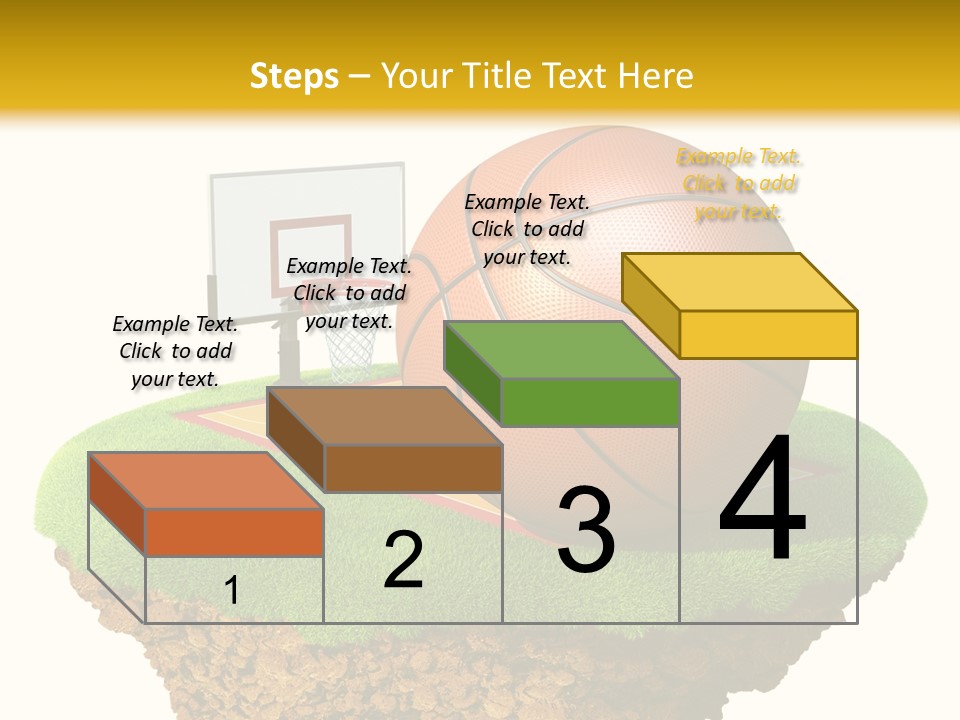 Nba Fun Green PowerPoint Template