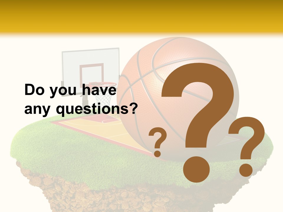 Nba Fun Green PowerPoint Template