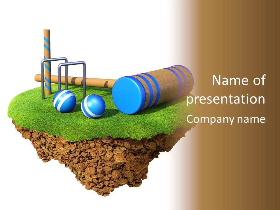 Leisure Meadow Pitch PowerPoint Template