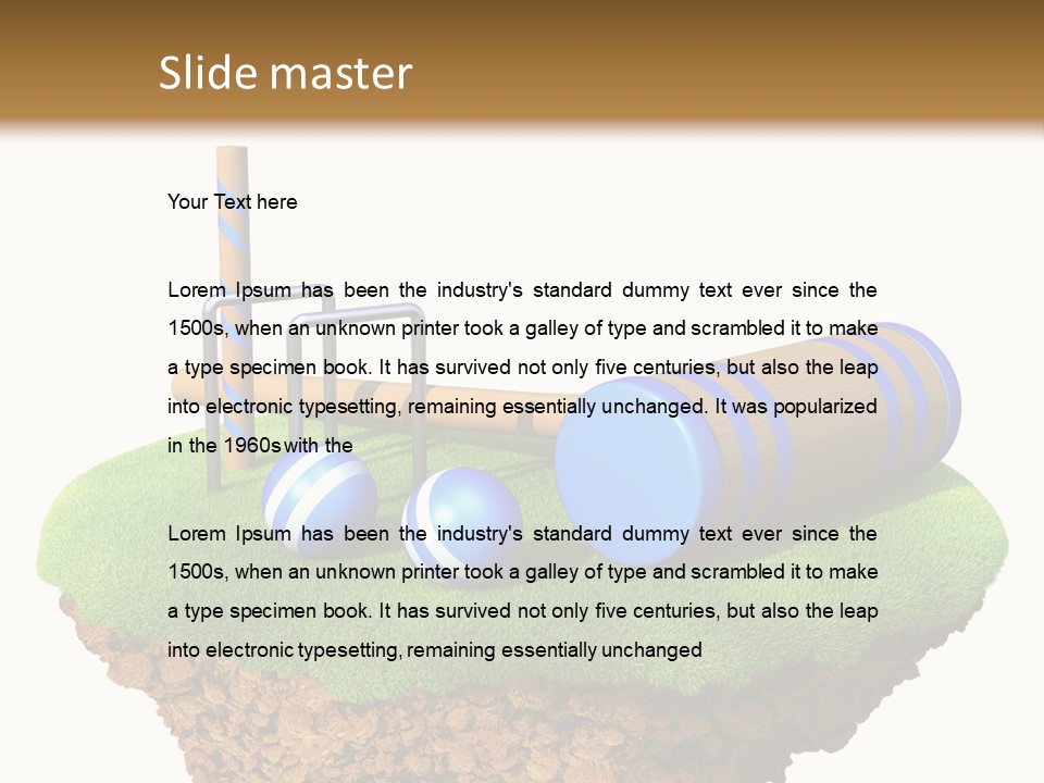 Leisure Meadow Pitch PowerPoint Template