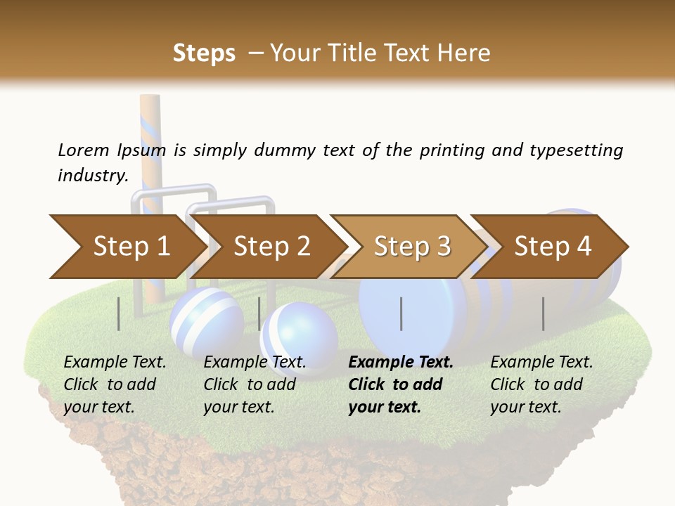 Leisure Meadow Pitch PowerPoint Template