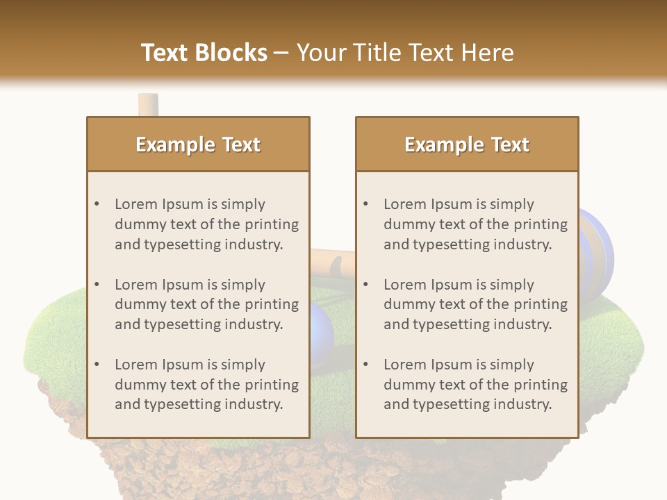 Leisure Meadow Pitch PowerPoint Template