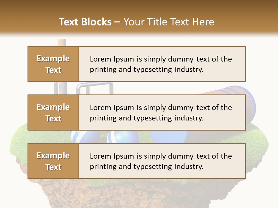 Leisure Meadow Pitch PowerPoint Template