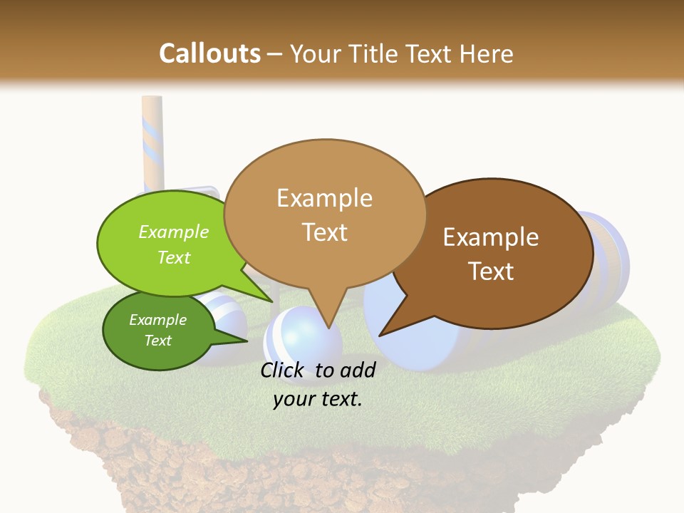Leisure Meadow Pitch PowerPoint Template
