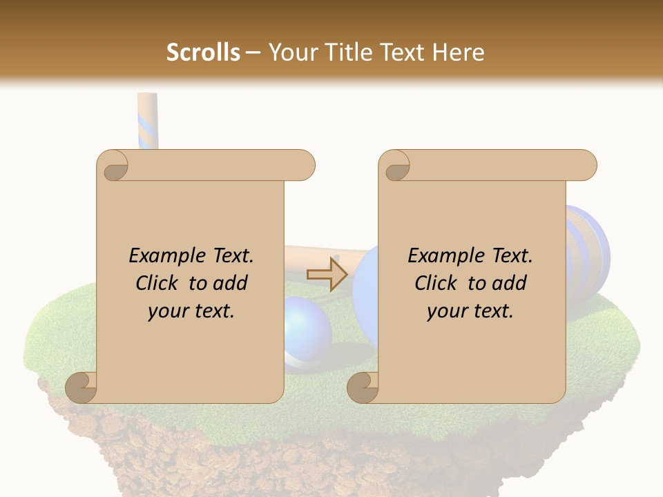 Leisure Meadow Pitch PowerPoint Template