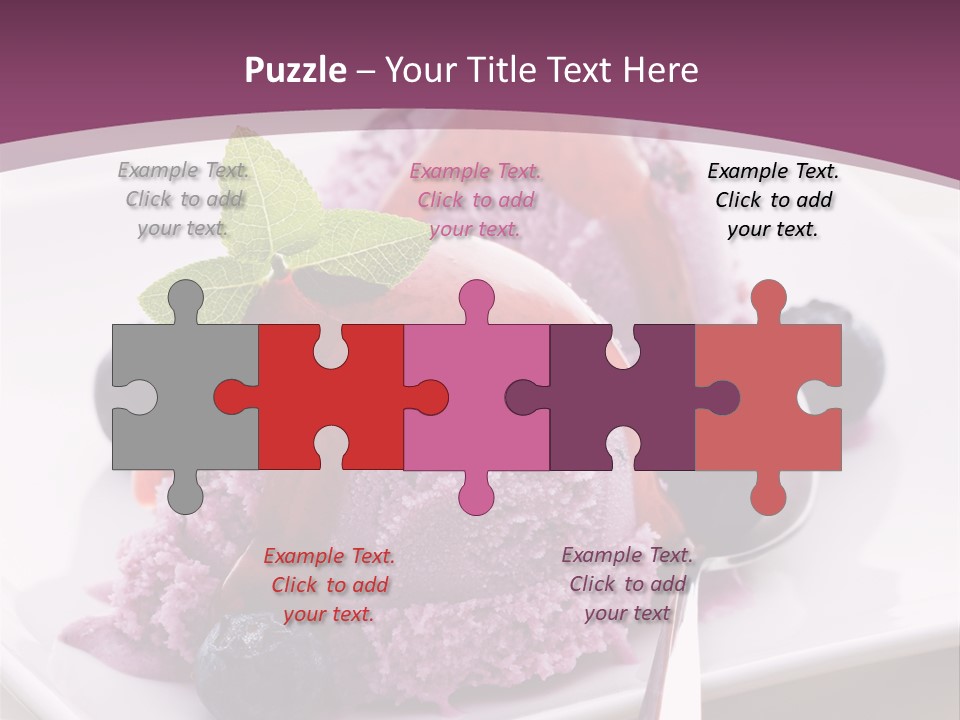 Food Icecream Cream PowerPoint Template