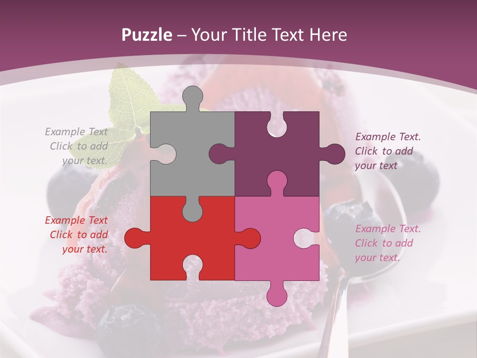 Food Icecream Cream PowerPoint Template