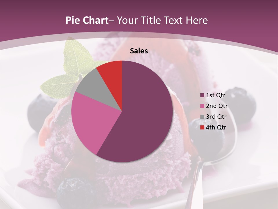 Food Icecream Cream PowerPoint Template