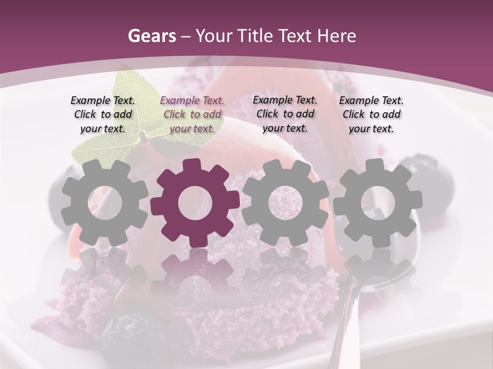 Food Icecream Cream PowerPoint Template