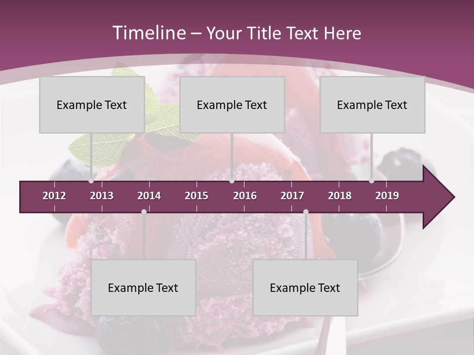 Food Icecream Cream PowerPoint Template