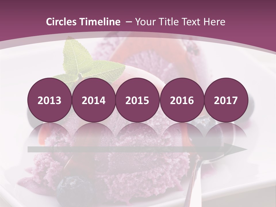 Food Icecream Cream PowerPoint Template