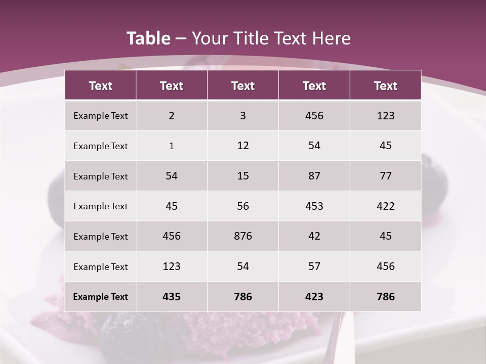 Food Icecream Cream PowerPoint Template