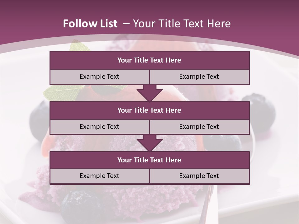 Food Icecream Cream PowerPoint Template
