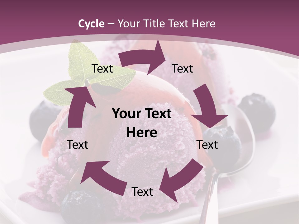 Food Icecream Cream PowerPoint Template