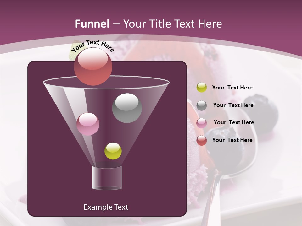 Food Icecream Cream PowerPoint Template