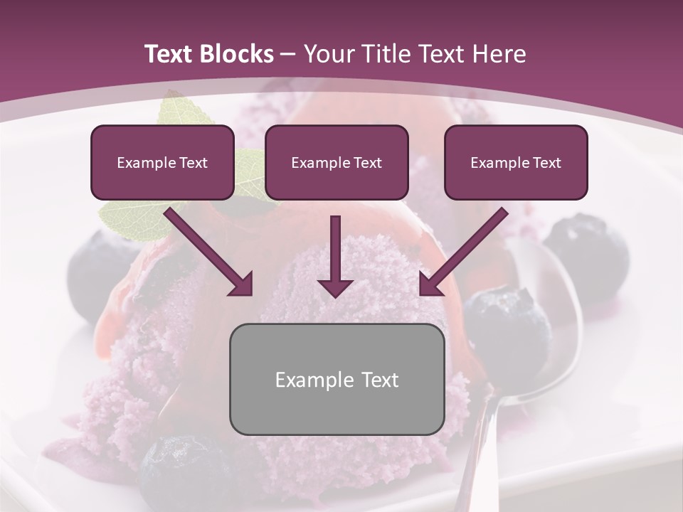 Food Icecream Cream PowerPoint Template