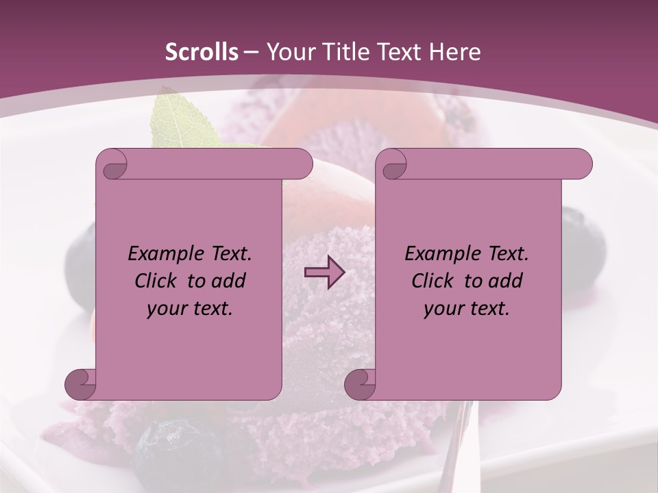 Food Icecream Cream PowerPoint Template