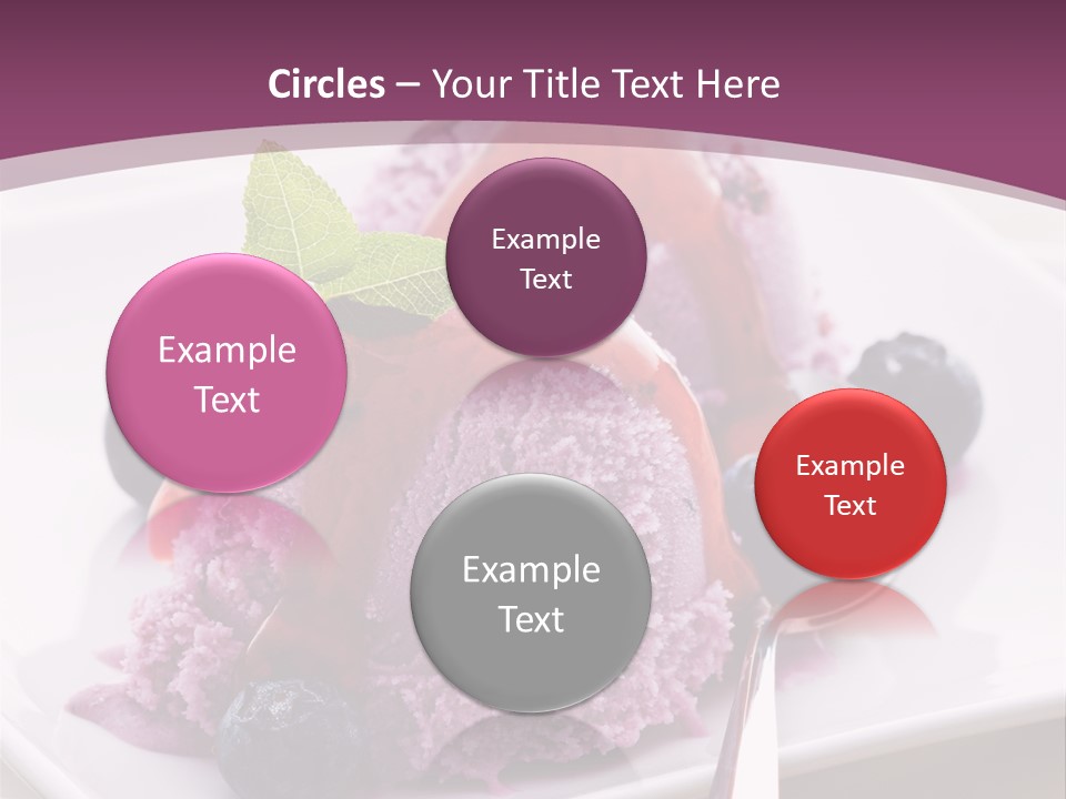 Food Icecream Cream PowerPoint Template