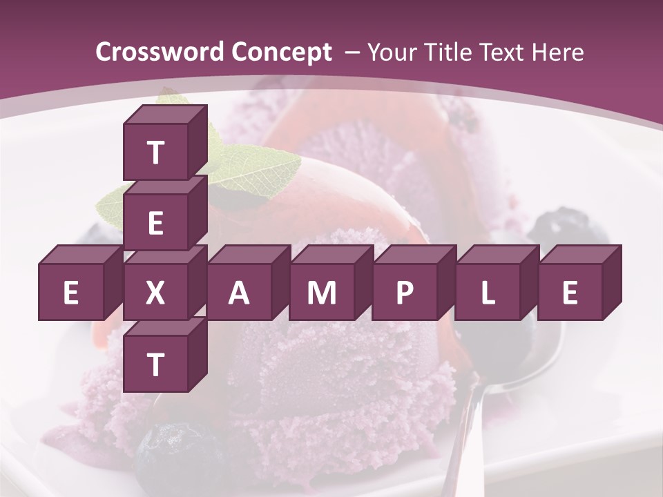 Food Icecream Cream PowerPoint Template