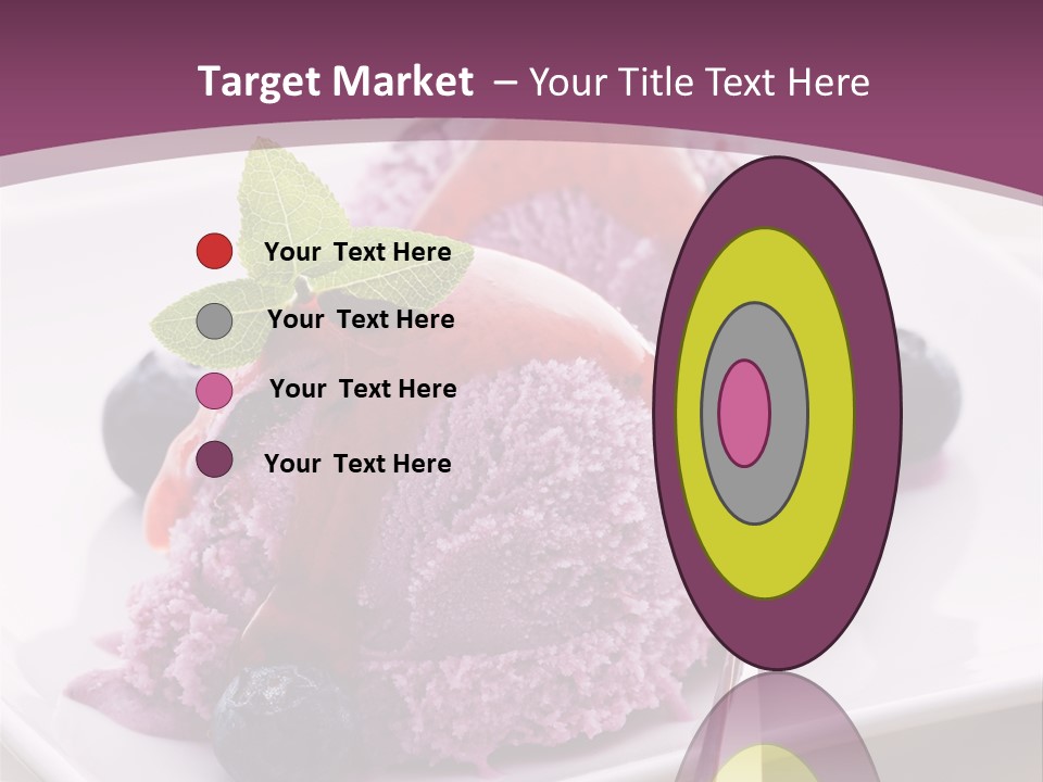 Food Icecream Cream PowerPoint Template