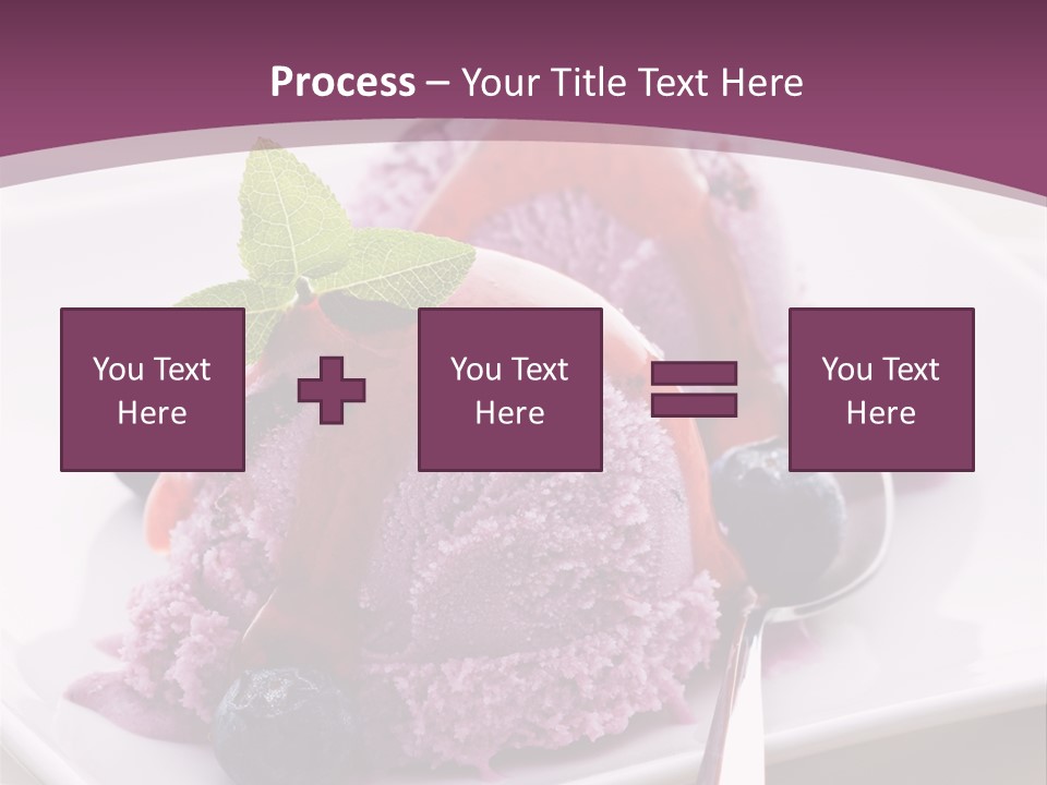 Food Icecream Cream PowerPoint Template