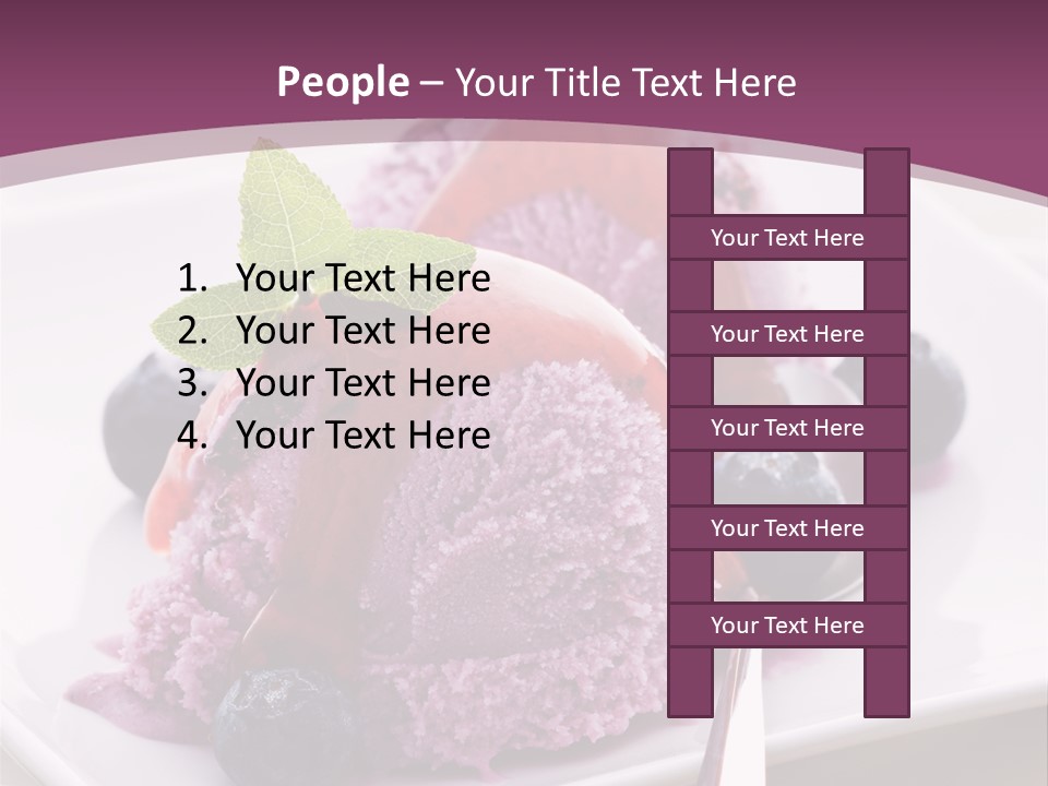 Food Icecream Cream PowerPoint Template