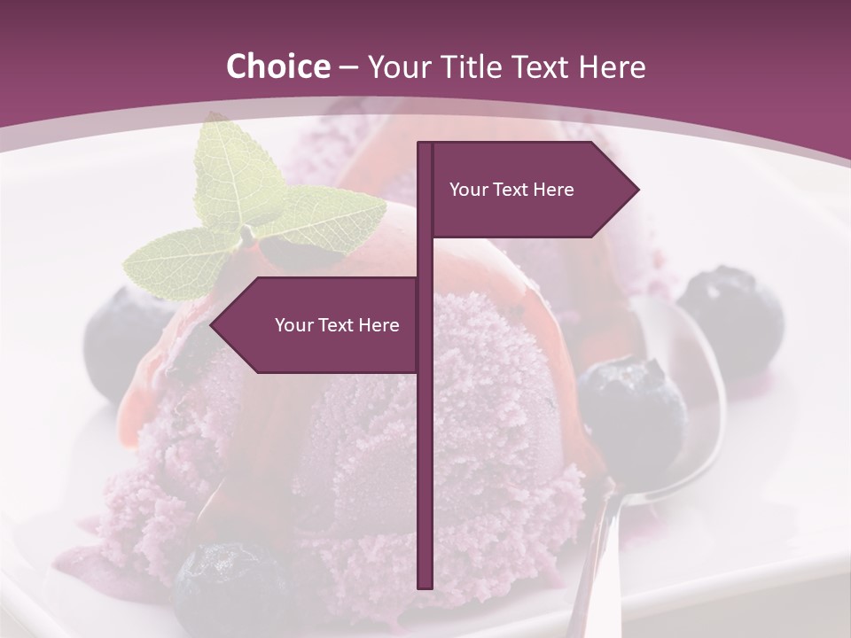 Food Icecream Cream PowerPoint Template