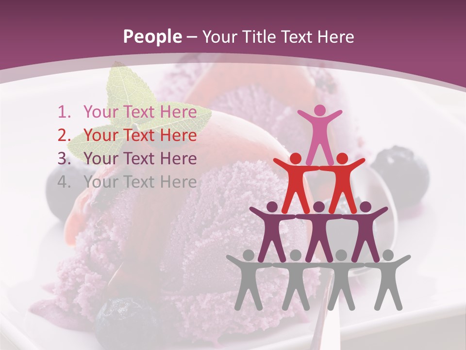 Food Icecream Cream PowerPoint Template