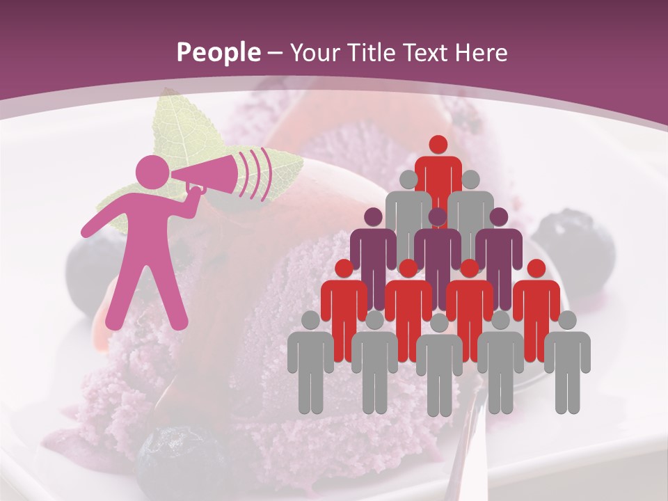 Food Icecream Cream PowerPoint Template