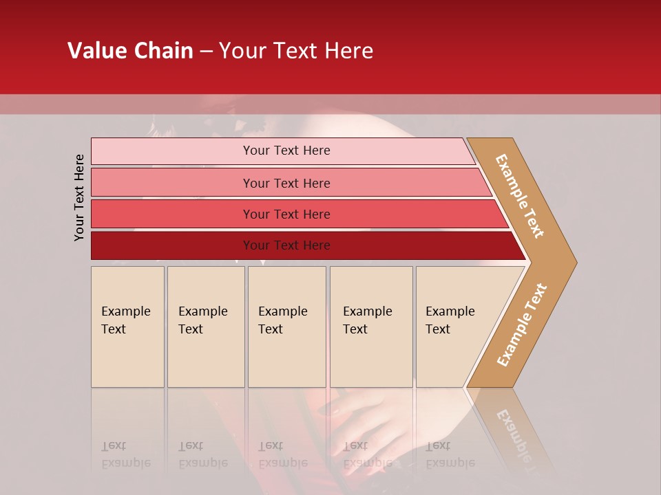 Female Moulin Rogue Stays PowerPoint Template