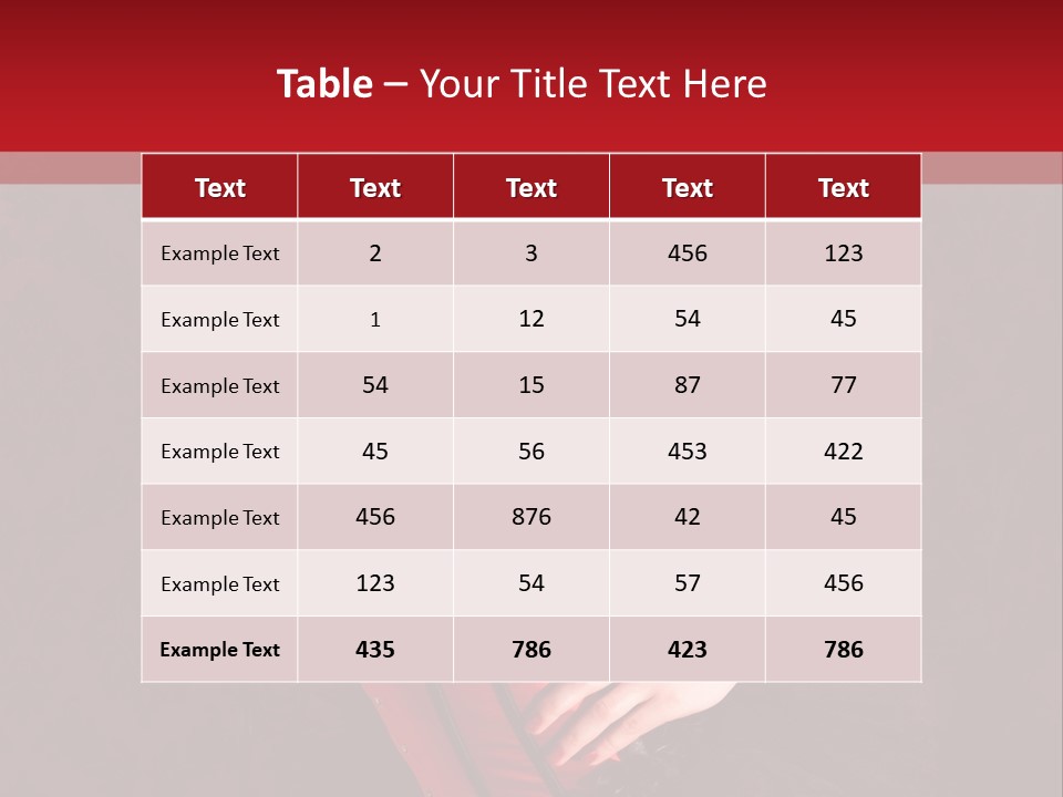 Female Moulin Rogue Stays PowerPoint Template