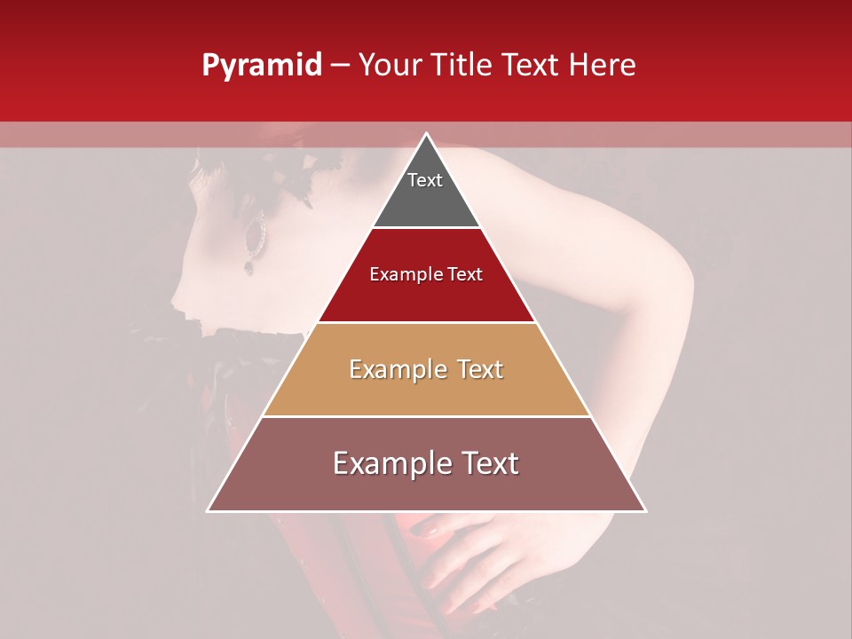 Female Moulin Rogue Stays PowerPoint Template