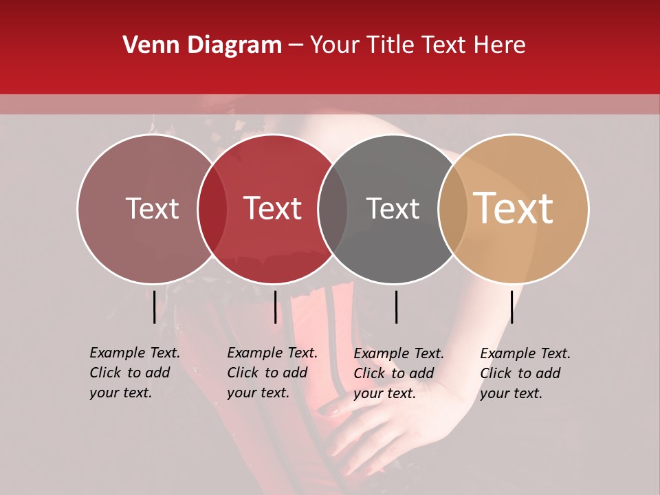 Female Moulin Rogue Stays PowerPoint Template