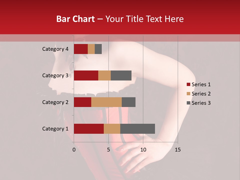 Female Moulin Rogue Stays PowerPoint Template