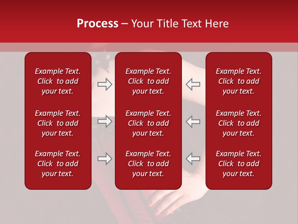 Female Moulin Rogue Stays PowerPoint Template