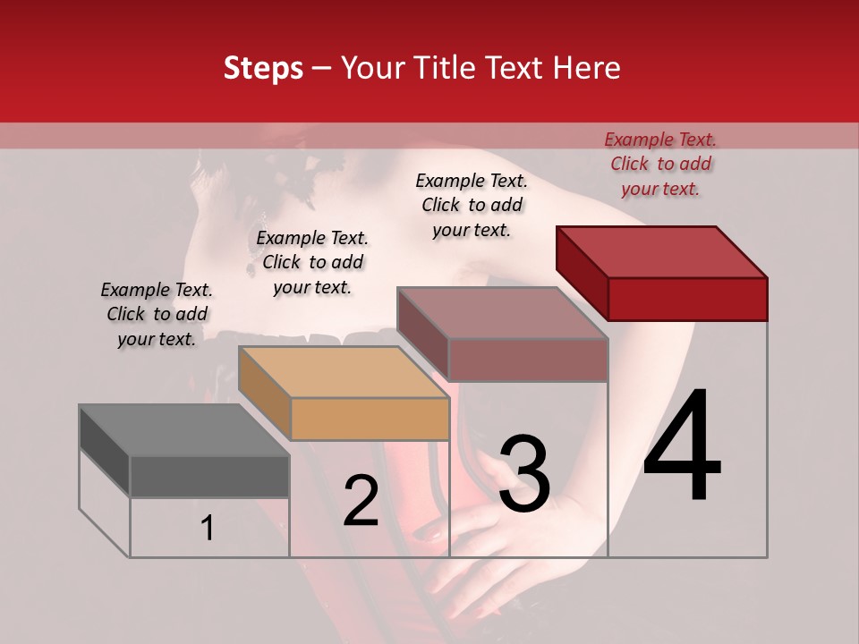 Female Moulin Rogue Stays PowerPoint Template